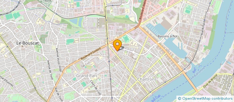 localisation de l'entreprise MADAME MAUDE LEDUC à BORDEAUX