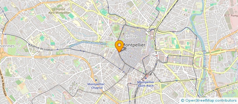 localisation de l'entreprise MADAME MAUDE LEVERD à MONTPELLIER