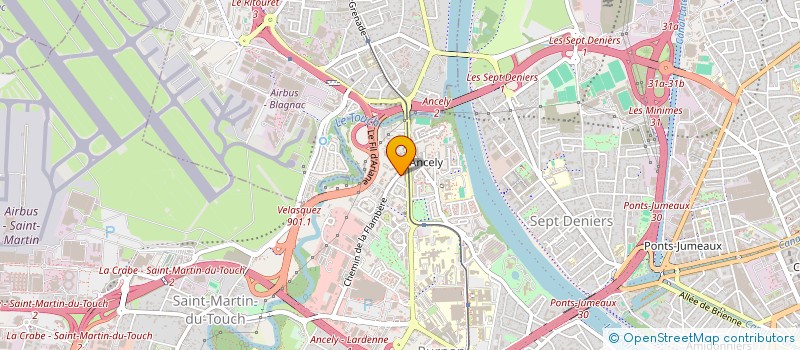 localisation de l'entreprise MADAME MAUDE MARIOTTINI  TOULOUSE