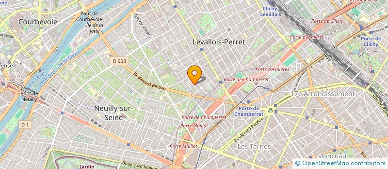 localisation de l'entreprise MADAME MAUDE MATHIEU à LEVALLOIS-PERRET