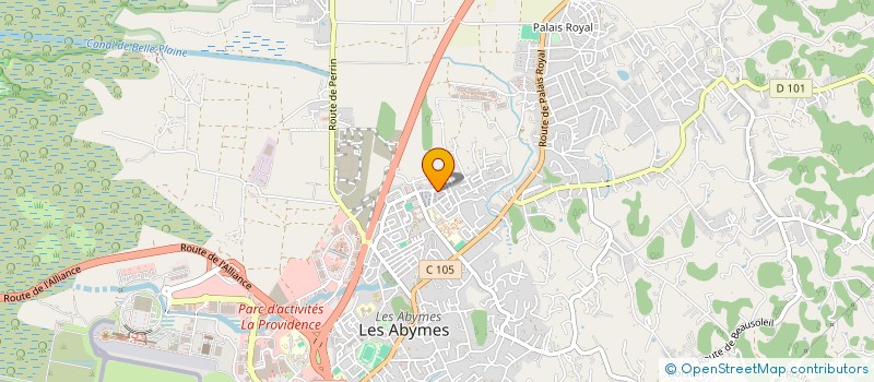 localisation de l'entreprise MADAME MAUDE MUSQUET à LES ABYMES