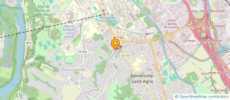 localisation de l'entreprise MADAME MAUDE PARENT  TOULOUSE