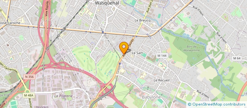 localisation de l'entreprise MADAME MAUDE PETIT-JOVE  VILLENEUVE-D'ASCQ