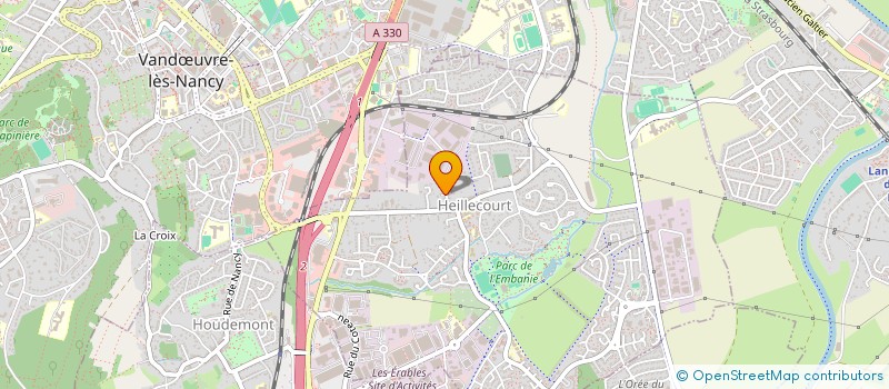 localisation de l'entreprise MADAME MAUDE PETITFRERE  HEILLECOURT