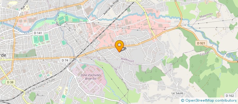 localisation de l'entreprise MADAME MAUDE RIOUT  MALEMORT