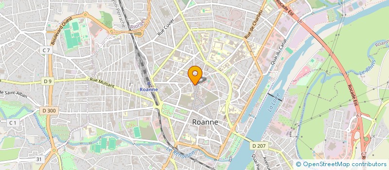 localisation de l'entreprise MADAME MAUDE SOUCHKO  ROANNE