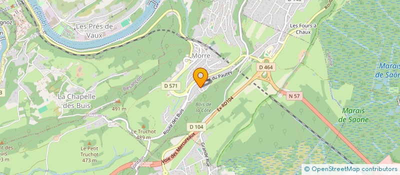 localisation de l'entreprise MADAME MAUDE VALLET à MORRE
