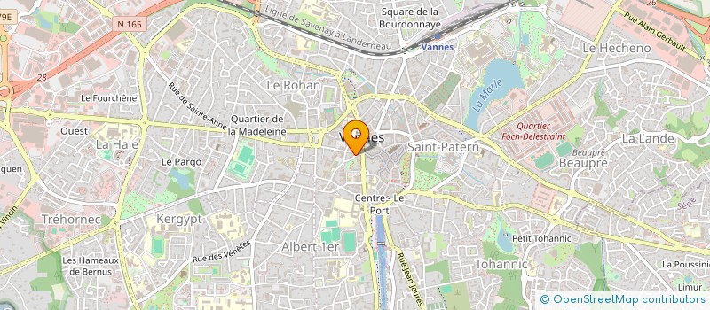 localisation de l'entreprise MADAME MAUDE VISSET à VANNES