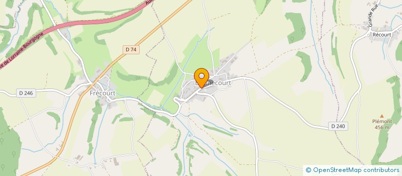 localisation de l'entreprise MADAME MAUDE ZIMMERMANN à BONNECOURT