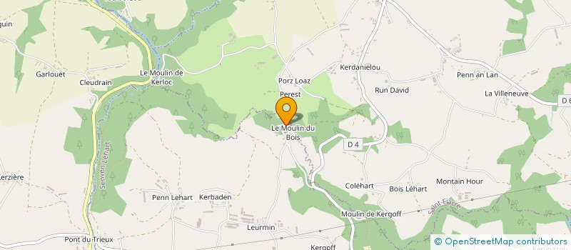 localisation de l'entreprise MADAME MAURANE BRACHET à SENVEN-LEHART