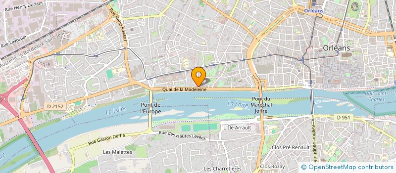 localisation de l'entreprise MADAME MAURANE DORE à ORLEANS