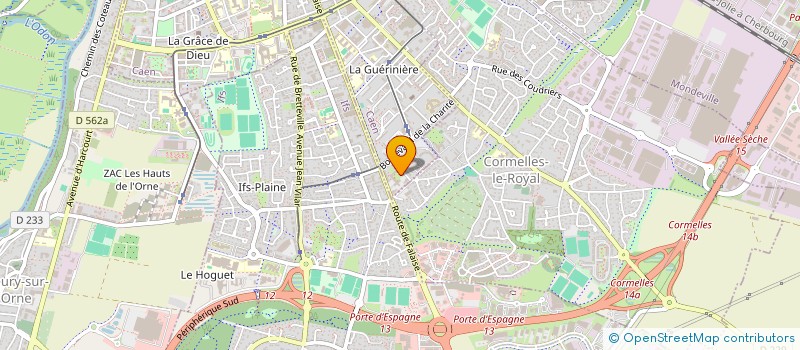 localisation de l'entreprise MADAME MAURANE LITHARE à CAEN