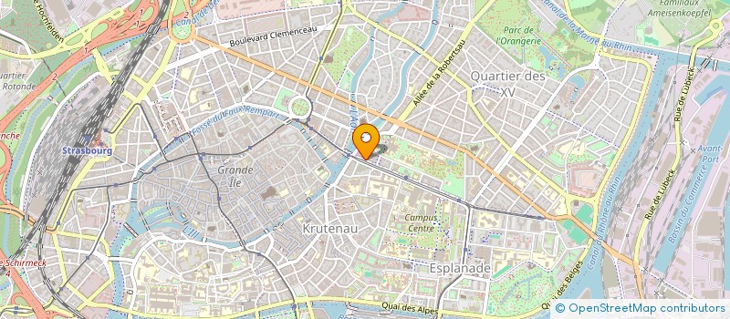 localisation de l'entreprise MADAME MAURANE MAZARS à STRASBOURG