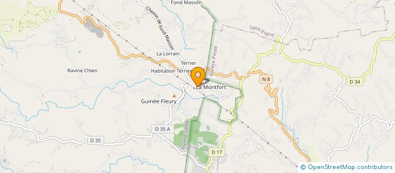 localisation de l'entreprise MADAME MAURANE SAINT-VILLE  RIVIERE-SALEE