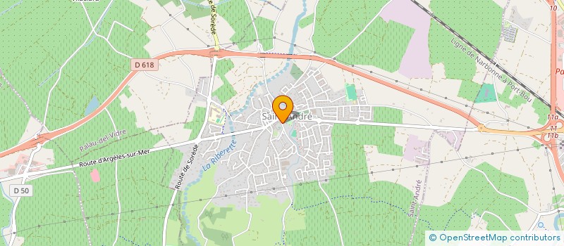 localisation de l'entreprise MADAME MAURANE SOLER  SAINT-ANDRE