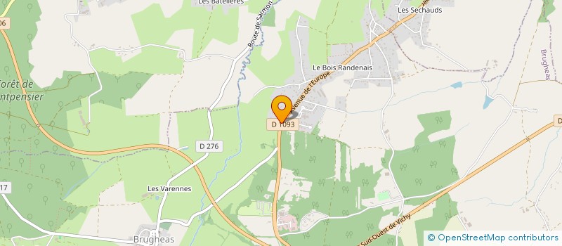 localisation de l'entreprise MADAME MAURANNE MALABRY à BRUGHEAS