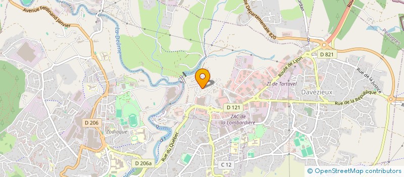 localisation de l'entreprise MADAME MAUREEN ACHAINTRE  DAVEZIEUX