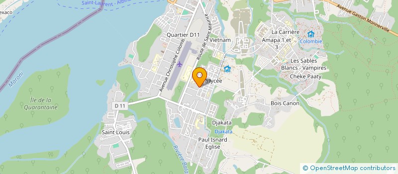 localisation de l'entreprise MADAME MAUREEN ATCHALISO à SAINT-LAURENT-DU-MARONI