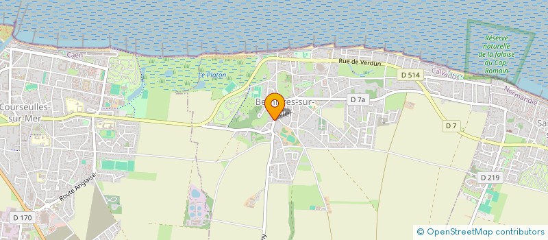 localisation de l'entreprise MADAME MAUREEN AUBERT  BERNIERES-SUR-MER