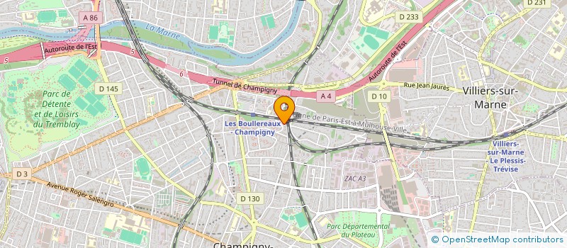 localisation de l'entreprise MADAME MAUREEN BANGAYALA à CHAMPIGNY-SUR-MARNE