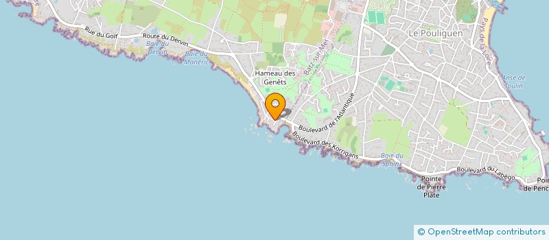 localisation de l'entreprise MADAME MAUREEN BIZET--CAUCHY  BATZ-SUR-MER