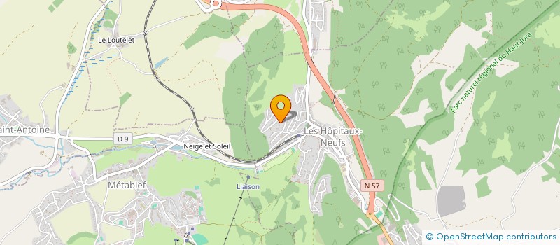 localisation de l'entreprise MADAME MAUREEN BOIREAU  LES HOPITAUX-NEUFS