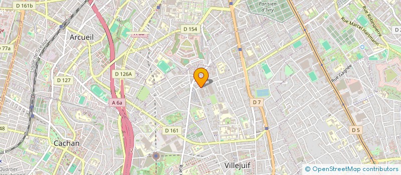 localisation de l'entreprise MADAME MAUREEN BRIANCON à VILLEJUIF