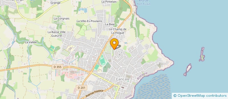 localisation de l'entreprise MADAME MAUREEN BRUGARO  CANCALE