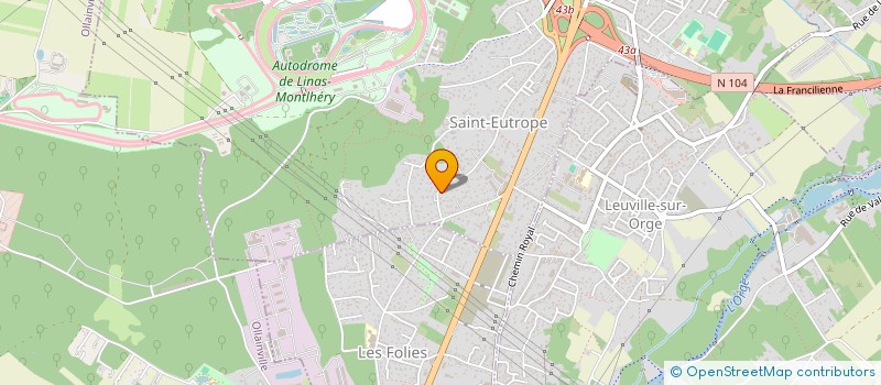 localisation de l'entreprise MADAME MAUREEN CLEENEWERCK  LINAS