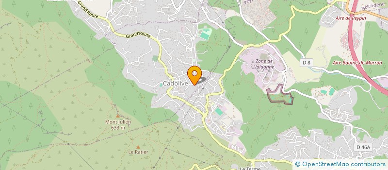 localisation de l'entreprise MADAME MAUREEN CORNIC  CADOLIVE