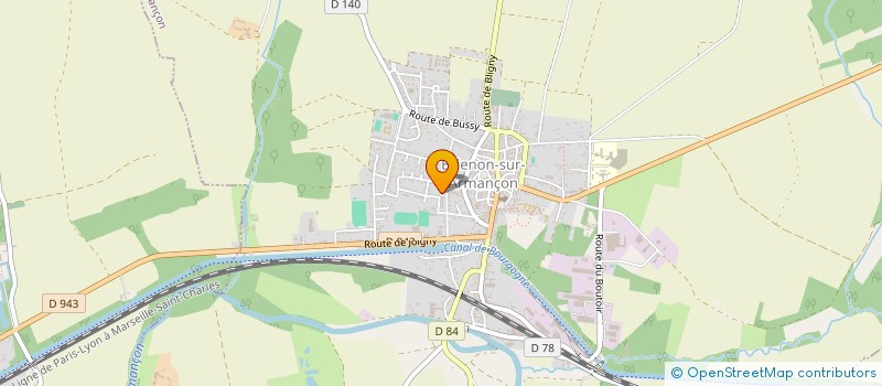 localisation de l'entreprise MADAME MAUREEN CREPS à BRIENON-SUR-ARMANCON