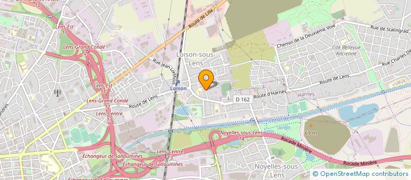 localisation de l'entreprise MADAME MAUREEN CRETON  LOISON-SOUS-LENS