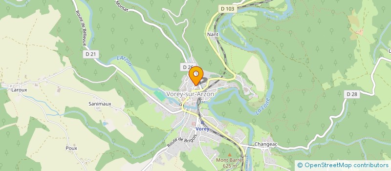 localisation de l'entreprise MADAME MAUREEN DESLANDES  VOREY