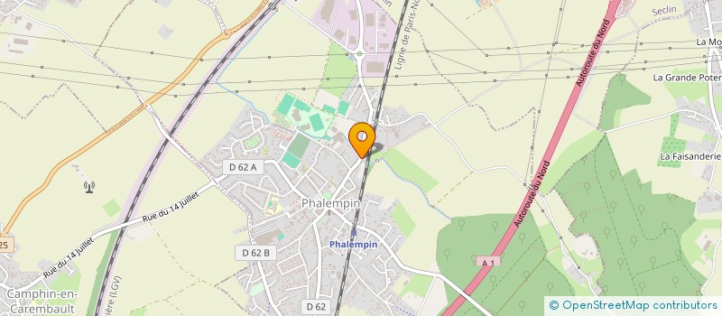 localisation de l'entreprise MADAME MAUREEN DRANCOURT  PHALEMPIN