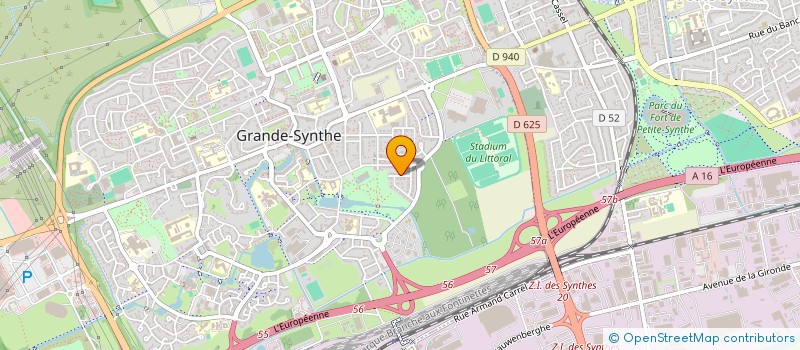 localisation de l'entreprise MADAME MAUREEN EVERAERE  GRANDE-SYNTHE