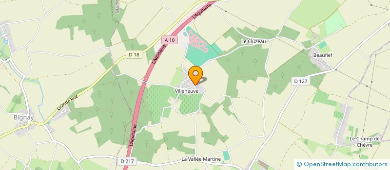 localisation de l'entreprise MADAME MAUREEN FAURY  MAZERAY