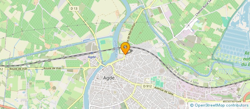 localisation de l'entreprise MADAME MAUREEN HEGO  BEZIERS