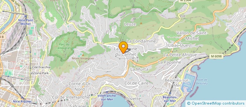 localisation de l'entreprise MADAME MAUREEN JURASCHEK  VILLEFRANCHE-SUR-MER