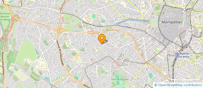 localisation de l'entreprise MADAME MAUREEN LYONS à MONTPELLIER