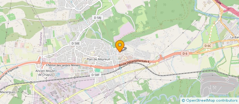 localisation de l'entreprise MADAME MAUREEN MACHADO  MEYREUIL