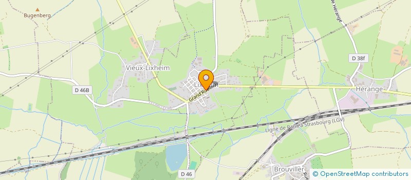 localisation de l'entreprise MADAME MAUREEN MAGER  LIXHEIM