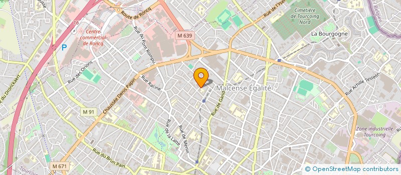 localisation de l'entreprise MADAME MAUREEN MARMIN  TOURCOING