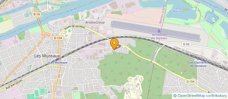 localisation de l'entreprise MADAME MAUREEN MILLER  LES MUREAUX