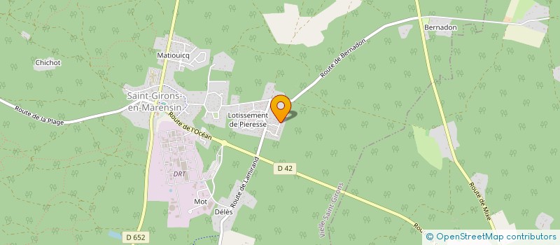 localisation de l'entreprise MADAME MAUREEN PENCALET  VIELLE-SAINT-GIRONS