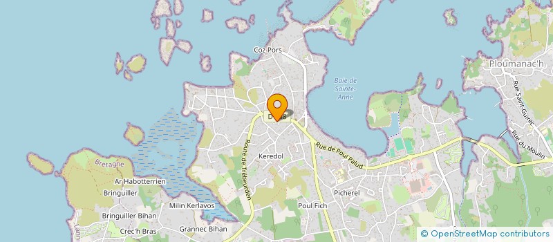 localisation de l'entreprise MADAME MAUREEN ROLLAND  TREGASTEL