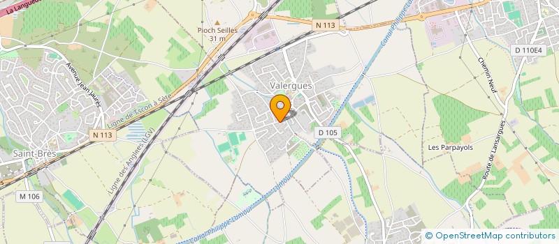 localisation de l'entreprise MADAME MAUREEN SANCHEZ  VALERGUES