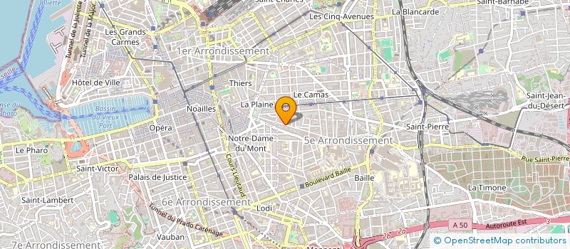 localisation de l'entreprise MADAME MAUREEN TERRANOVA à MARSEILLE