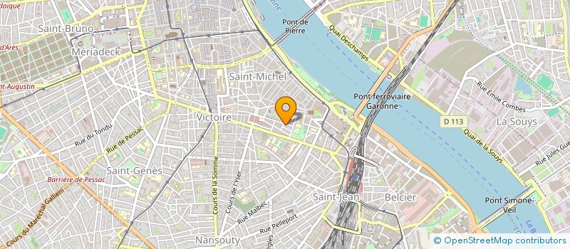 localisation de l'entreprise MADAME MAUREEN VIROLLE  BORDEAUX