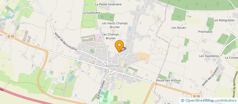 localisation de l'entreprise MADAME MAURICETTE AMRAN  ALLONNES