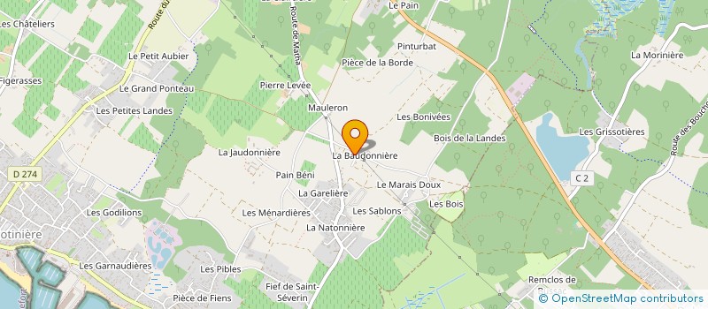 localisation de l'entreprise MADAME MAURICETTE BELLET à SAINT-PIERRE-D OLERON